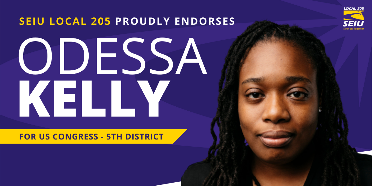 SEIU Endorses Odessa Kelly for Congress